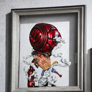 Statua Modello Anime di Luffy Quarta Marcia Re <span class=keywords><strong>Scimmia</strong></span> con Pistola in PVC, Giocattolo da Collezione per Esposizione e Decorazione - Product Image 6