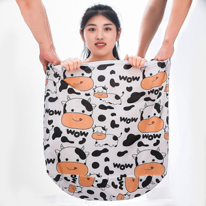 家庭用大型防水オックスフォードトラベルバッグファッション柄汚れた服やきれいな服を保管するために使用される - Product Image 6