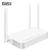 AC1200 GPON Antena Eksternal 4x5.0dBi High Gain Dual Band WiFi5 XPON CATV ONU Port RJ45 2*Port USB IP/TCP untuk Rumah & Kantor