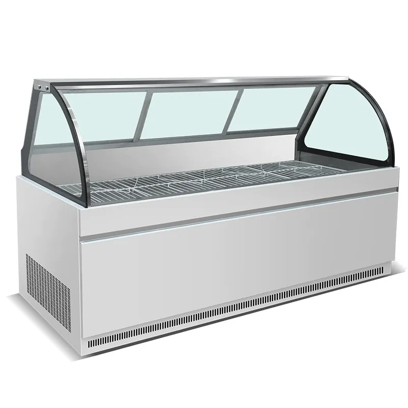 hot sale cooler meat frozen display refrigerator chiller showcase storing meat prices for supermarket meat
