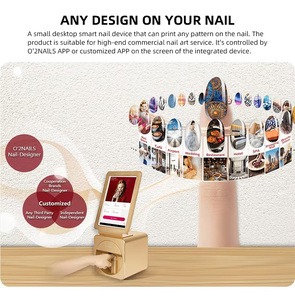 Best Selling 2026 Nail Manicure Machine 3d Digital Nail Art Photo Drawing Machine for Salon Spa Clinic - Product Image 3