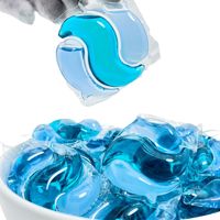 Capsules de lessive en gel 3-en-1 de haute qualité pour vêtements, fabriquées par des fournisseurs chinois