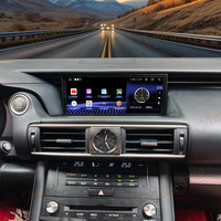 10,25 pulgadas Carplay para Lexus IS Radio de coche Multimedia Auto inalámbrico HD pantalla táctil GPS Navig Unidad Principal