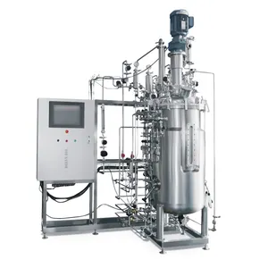 Vaccine production fermenter bioreactor flasks engraved 10 ton fermenter