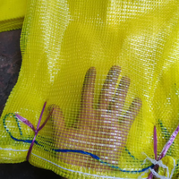 Sacs à oignons réutilisables en filet PE, sacs respirants de 15 kg, 25 kg, 50 kg pour légumes-racines, fruits de mer et produits agricoles