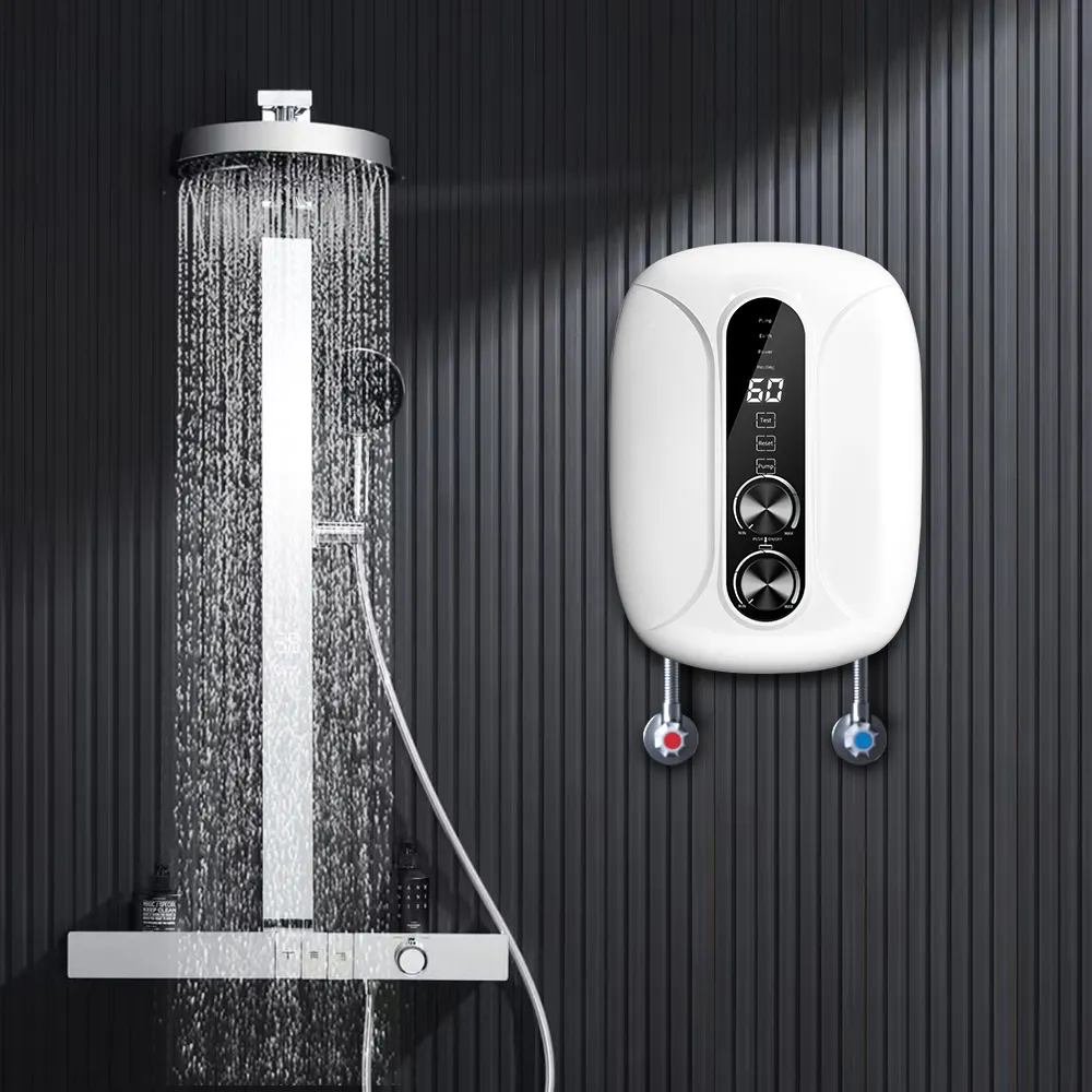 Tankless hot water heater 5.5KW 240V electric shower instantaneous whole house induction instant