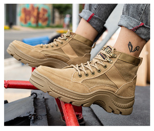 mens knee high work boots