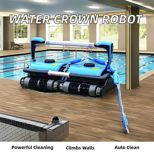 Robot nettoyeur de piscine automatique en plastique de haute qualité avec batterie au lithium 110V/220V HJ4042 pour l'entretien des piscines - Product Image 2