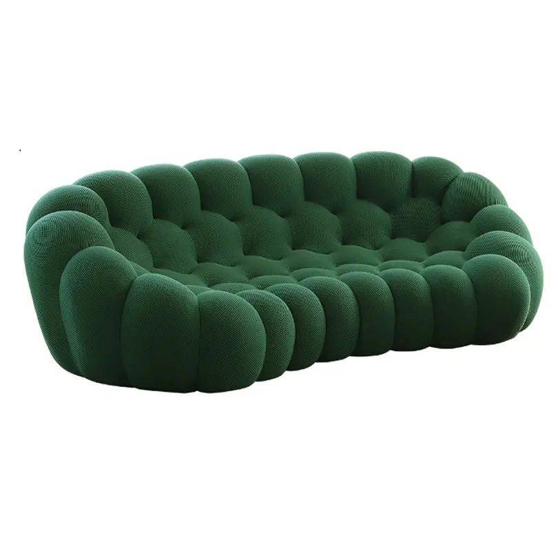 Sofa gelembung sarang lebah lengkung, Set desainer Sofa ruang tamu warna-warni untuk ruang tamu