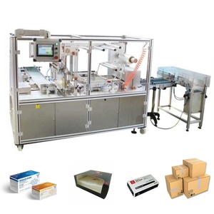 Tự động ngang carton máy đóng gói tự động chai tròn nhỏ đấm bốc cartoning máy - Product Image 1