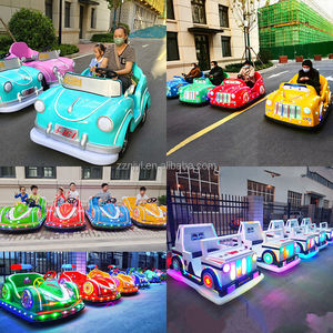Autos de Choque Eléctricos para Niños de Diseño Novedoso, Precio Económico, Atracciones de Parque de Diversiones Interesantes, con Capacidad para Dos Personas, Paseos de Carreras Callejeras - Product Image 3