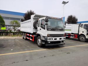 <span class=keywords><strong>Venta</strong></span> directa de fábrica ISUZU <span class=keywords><strong>FVR</strong></span> 6x4 30 toneladas camiones volquete de servicio pesado 10 ruedas volquete vehículo EURO V motor diesel - Product Image 4