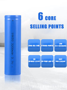 China Fabrikant Originele <span class=keywords><strong>3</strong></span>.7V 2200Mah Li-Ion 18650 Batterij Oplaadbare Lithium Ion Batterij - Product Image 2