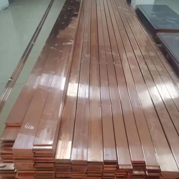 Barra de aluminio revestida de cobre, alta calidad, precio de fábrica