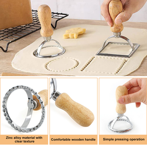 Khuôn Cắt Bánh Quy Bánh Quy Hình Dạng Khác Nhau Bằng Hợp Kim Kẽm Tùy Chỉnh Khuôn Cắt Bánh Quy Bánh Quy - Product Image 3