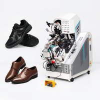 Équipement de formage automatique de bout de chaussure à 9 pinces sans écran tactile pour ligne de production de formage de tiges de chaussures en usine