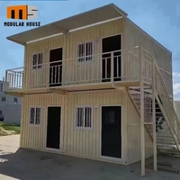 Modulaire chinois 20 pieds 40ft préfabriqué bâtiment scolaire maison modulaire préfabriqué 2 3 4 5 chambres Duplex conteneur maison