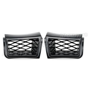 Par de Rejillas de Ventilación de Caliper de Parachoques Delantero con Aspecto de Fibra de Carbono para Chevrolet Silverado 1500 2003-2007 SS - Product Image 2