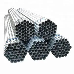 Mejor precio proveedor de fábrica ASTM A36 q235 1/2 pulgadas 4 pulgadas tubo de acero soldado redondo galvanizado en caliente