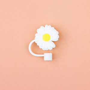 Silicone Silicone Straw Tips Cover Dustproof Plugs for Straw <b>Cap</b> Cartoon Reusable Protection Straw <b>Cap</b> New - Product Image 5