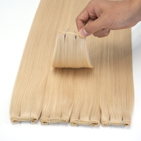 Extensions de cheveux vierges Volume Invisibles Genius Weft, Extensions de cheveux à trame épaisse 30 pouces pour salon