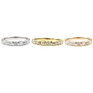 Bague de Fiançailles et de Mariage en Or Jaune Massif 18 carats, Diamant Taille Brillant Véritable à 100%, Design Classique Haut de Gamme, Bijoux Fins pour Fête - Product Image 4