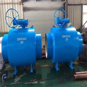 Q361F-16C Ball Valve Dn900 Carbon Steel Soft <b>Seal</b> For Water Heating System - Product Image 2