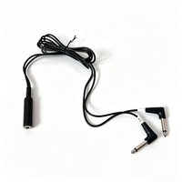 Module d'extension de déclencheur électronique pour caisse claire avec prise jack 6,35 mm et câble audio