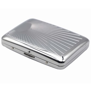 Caja de cigarrillos cuadrada con personalidad, caja de cigarrillos Vintage de Metal, doble cara para 16 Uds., soporte para caja de tabaco, resistente al agua - Product Image 5