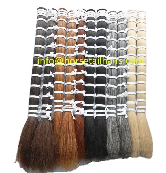 Односторонние и двойные натянутые волосы из конского хвоста 20-40 дюймов и волосы с конской гривой для наращивания хвоста и гривы, все цвета
