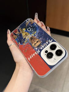 <span class=keywords><strong>Coque</strong></span> de téléphone pour <span class=keywords><strong>iPhone</strong></span> 16/15/14/<span class=keywords><strong>13</strong></span>/12 Pro Max avec motif de joueur de football français en aquarelle, <span class=keywords><strong>coque</strong></span> transparente antichoc, <span class=keywords><strong>coque</strong></span> anime pour <span class=keywords><strong>iPhone</strong></span> 15 Promax - Product Image 5
