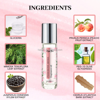 Parfum personnalisé à bille longue durée avec huile de parfum essentielle infusée de phéromones pour elle