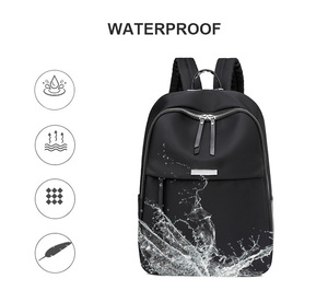 Custom Er Light Girls School Business Office Waterproof Water Proof Casual <b>Laptop</b> <b>Ladies</b> Business Women <b>Backpack</b> - Product Image 2
