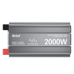 12V 24V 110V <span class=keywords><strong>220V</strong></span> 2000W con cargador Inversor de energía de onda sinusoidal pura Sistema de energía de respaldo fuera de la red - Product Image 1