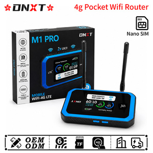 DNXT travel <b>router</b> CRC9 antenna wifi <b>mobile</b> <b>router</b> 3000mAh wifi de poche mtn 2.4 inch LCD sim card pocket wifi for Travel use - Product Image 1