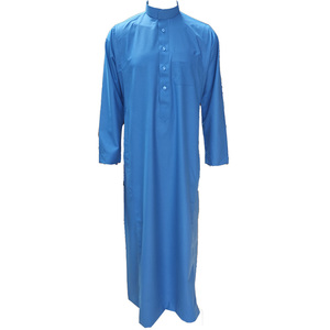 Thobe Árabe al por Mayor - Jubbah Qamis Estilo Saudí con Cuello Redondo, Marca Al-Haramain - Product Image 2