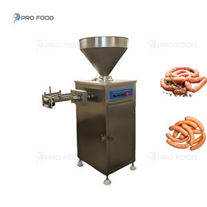 Factory Price Wholesale Price Profood Stainless Steel 50L <b>Vacuum</b> Sausage Filling <b>Machine</b> 100 Times/Min 3 Tubes - Product Image 2