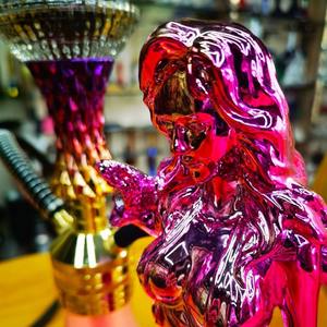 Cachimba Colorida con Forma de Diosa, Fabricada con Resina, Diseño de Serpiente, con Luces LED - Product Image 3