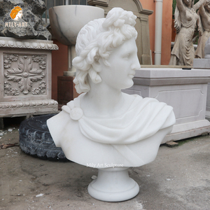 Statue de <span class=keywords><strong>buste</strong></span> masculin <span class=keywords><strong>romain</strong></span> en marbre blanc classique, design personnalisé MILY, <span class=keywords><strong>à</strong></span> <span class=keywords><strong>vendre</strong></span> - Product Image 2