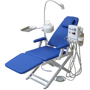 Cheap <strong>Price</strong> Portable Foldable Light Weight <strong>Dental</strong> Patient <strong>Unit</strong> <strong>Chair</strong> with Cold Light Lamp - Product Image 1