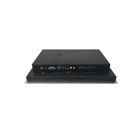 PC de panel industrial sin ventilador J1900 de 15 "con 6X COM, pantalla táctil IP65, HMI de Windows/Linux para control industrial