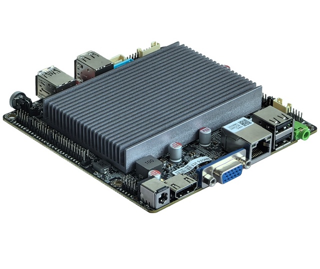 Elsky NANO ITX Motherboard N95 Processor Quad-Core DDR4 12-24V Wide Voltage H-DMI VGA 4K SATA3.0 Win11 Single Memory Intel
