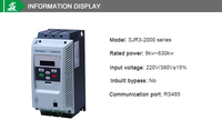 Safesav SJR3 20000 7.5KW 380V 660V Unité de démarrage progressif avancé pour démarreur progressif à tension réduite à limitation de courant d'appel élevé