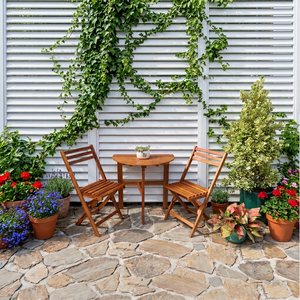 Wholesale Solid Wood Furniture Set <b>Coffee</b> <b>Table</b> Chairs for Home Bar Restaurant Hotel <b>Coffee</b> Shop Garden Use Made in Vietnam - Product Image 1