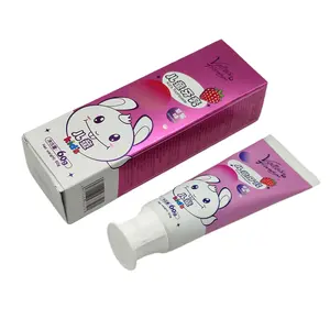 Детская зубная паста с ароматом клубники