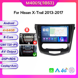 Autoradio Mekede Android Auto con Lettore DVD per <span class=keywords><strong>Nissan</strong></span> X-Trail <span class=keywords><strong>Qashqai</strong></span> <span class=keywords><strong>2</strong></span> <span class=keywords><strong>J11</strong></span> 2013-2017 Video per Auto 4G LTE WIFI BT 8+128G Stereo - Product Image 4