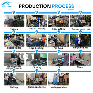 Fregadero de lavandería comercial directo de fábrica OEM, lavabo de granja de acero inoxidable de 1,2mm, tamaño personalizado y drenaje para mayoristas - Product Image 5