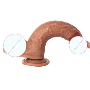 8 9 10 11 12 Zoll schwarz braun Hautfarbe realistische <span class=keywords><strong>Dildo</strong></span> Sexspielzeug Erwachsenen Spielzeug - Product Image 1