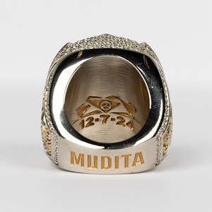 2024 <span class=keywords><strong>Georgia</strong></span> Staatsuniversiteit Bulldogs Kampioenschap <span class=keywords><strong>Ring</strong></span>, Premium Legering Sport Herdenking Moderne Esthetische Mode <span class=keywords><strong>Ring</strong></span> - Product Image 3