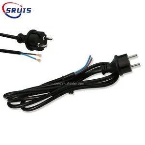 Monitor Power Cord Open Wire Cutting Retractor Rice Cooker Pin Flat Wire Cable Pole Schuko 2 Prong Power Cord To Open